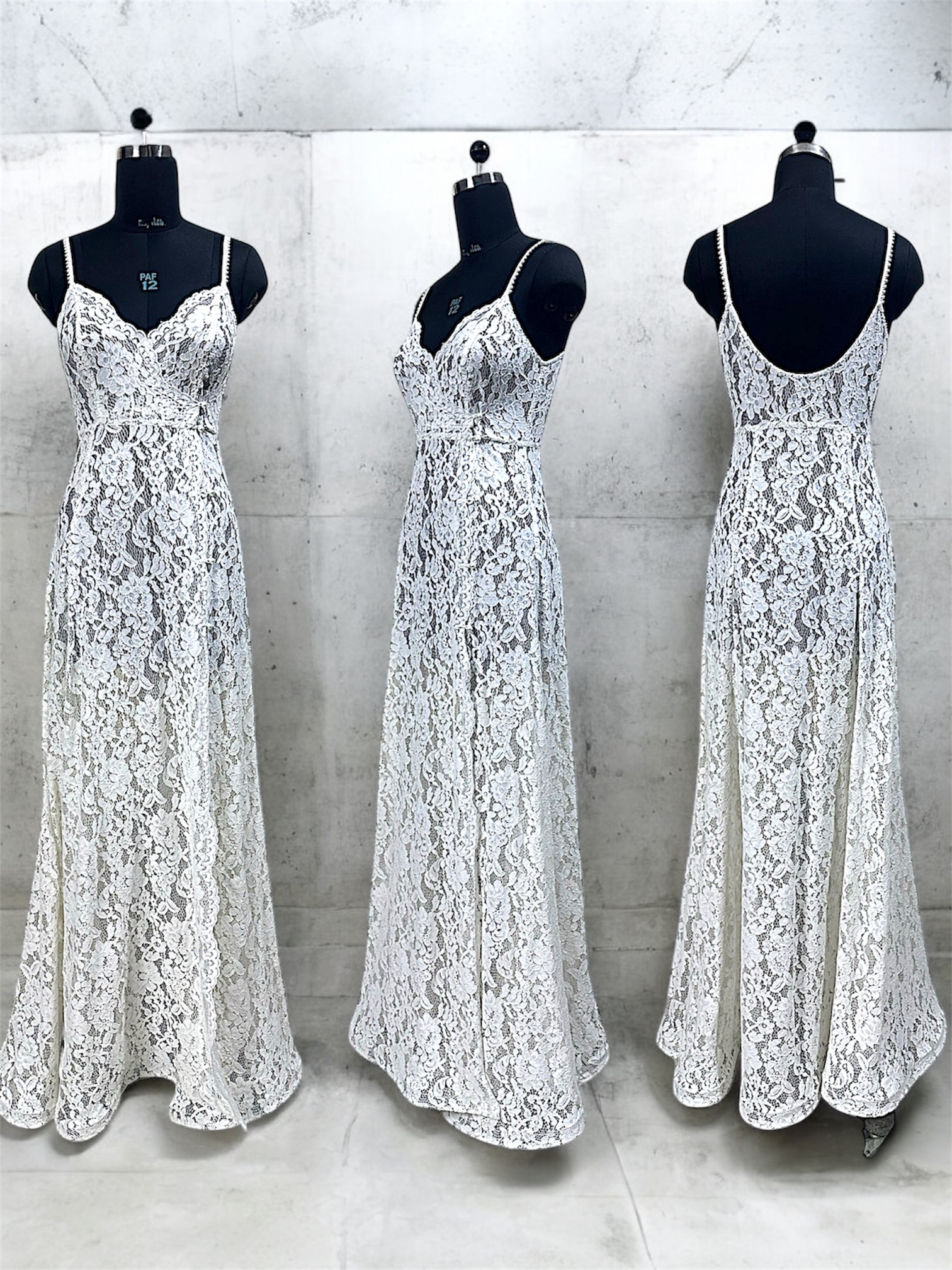Ivory Lace Long dress #2