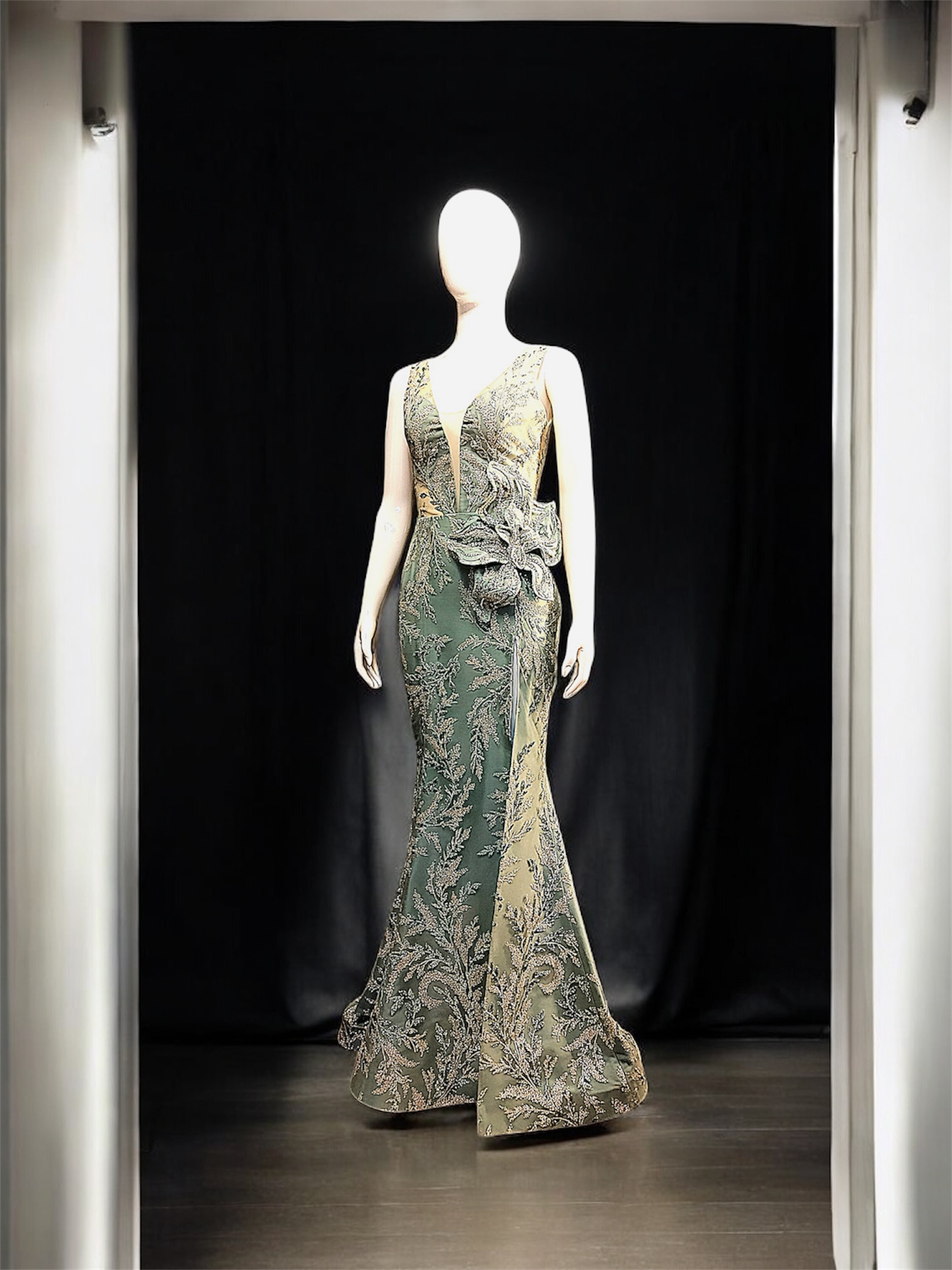 Custom made gown for a Client