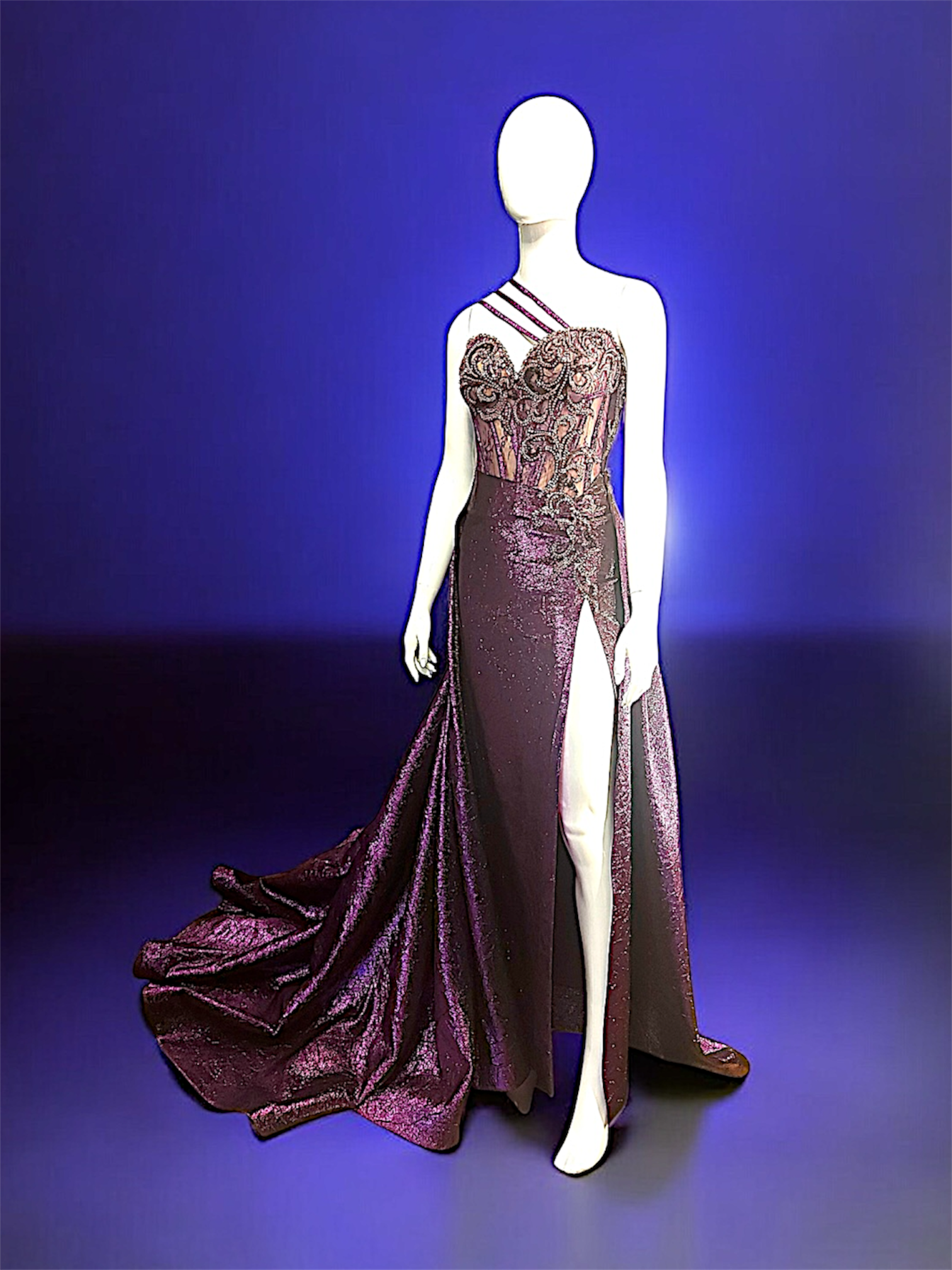 Custom made gown for a Client